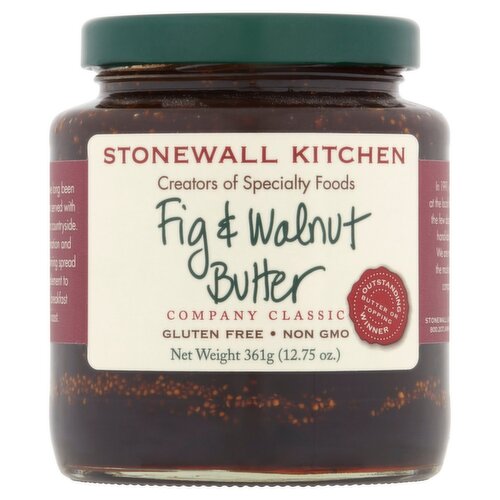 Stonewall Kitchen Fig & Walnut Butter, 12.75 oz