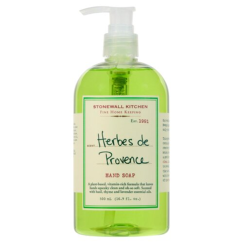 Stonewall Kitchen Herbes De Provence Hand Soap, 16.9 fl oz