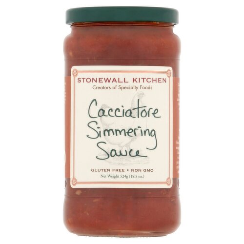 Stonewall Kitchen Cacciatore Simmering Sauce, 18.5 oz