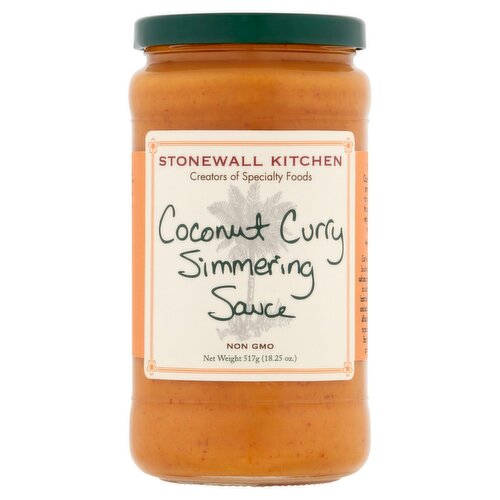 Stonewall Kitchen Coconut Curry Simmering Sauce, 18.25 oz