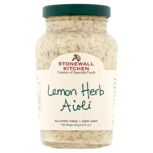 Stonewall Kitchen Lemon Herb Aioli, 10.25 oz