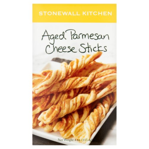 Stonewall Kitchen Aged Parmesan Cheese Sticks, 4 oz