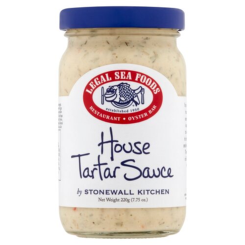 Stonewall Kitchen Legal Sea Foods House Tartar Sauce, 7.75 oz