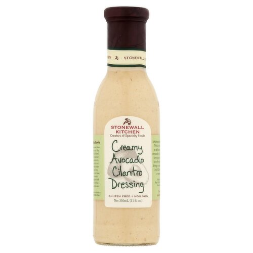 Stonewall Kitchen Creamy Avocado Cilantro Dressing, 11 fl oz