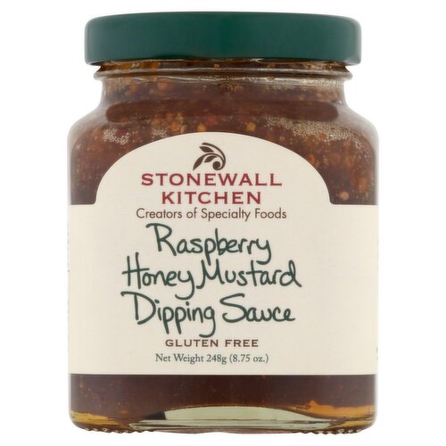 Stonewall Kitchen Raspberry Honey Mustard Dipping Sauce, 8.75 oz