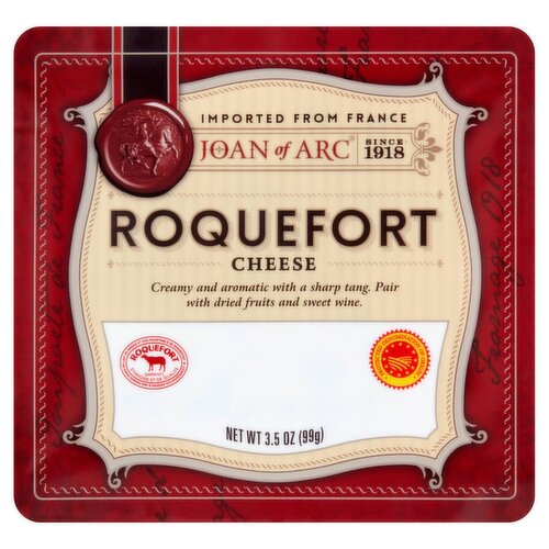 Joan of Arc Roquefort Cheese, 3.5 oz