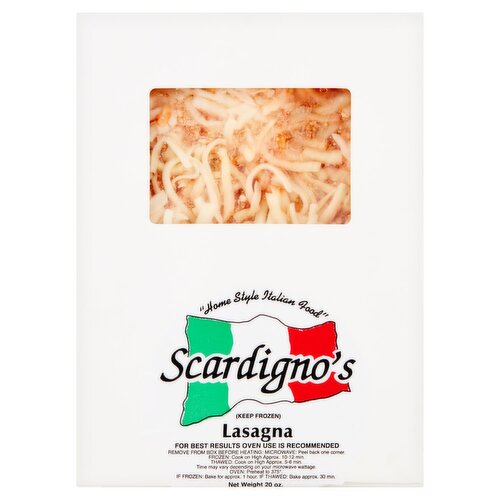 Scardigno's Lasagna, 20 oz