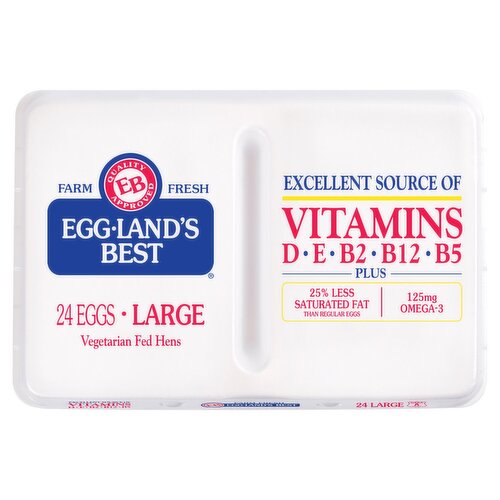 Egg-Land's Best Eggs, Large, 24 count, 48 oz