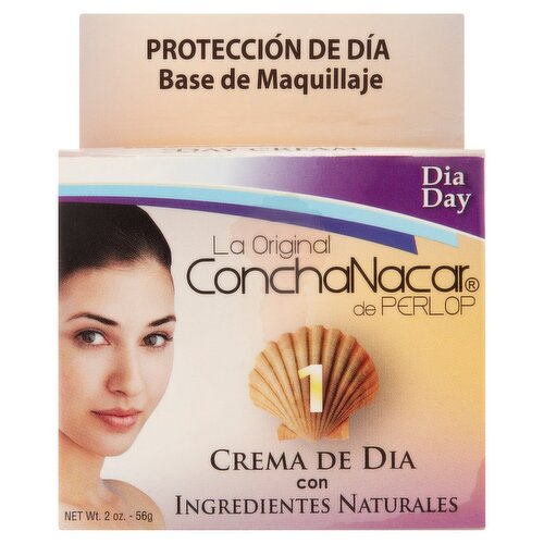 Concha Nacar de Perlop La Original Day Protection Make up Base Day Cream, 2 oz