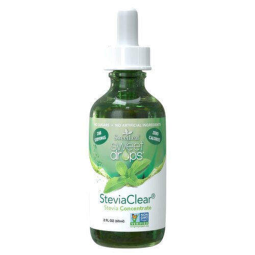 SweetLeaf Sweet Drops SteviaClear Stevia Concentrate, 2 fl oz