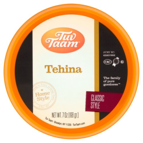 Tuv Taam Classic Style Tehina, 7 oz