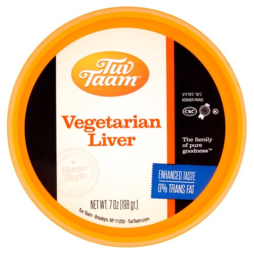 Tuv Taam Vegetarian Liver, 7 oz