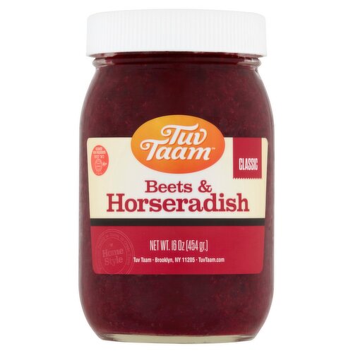 Tuv Taam Classic Beets & Horseradish, 16 oz