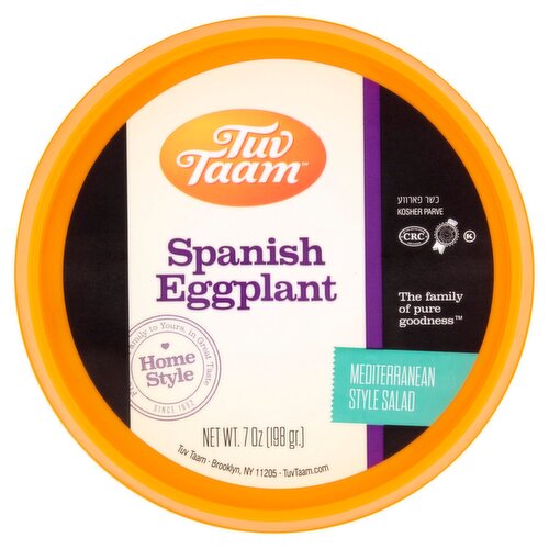 Tuv Taam Mediterranean Style Salad Spanish Eggplant, 7 oz