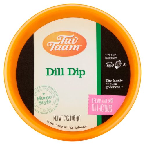 Tuv Taam Homestyle Creamy and Dill-Icious Dill Dip, 7 oz