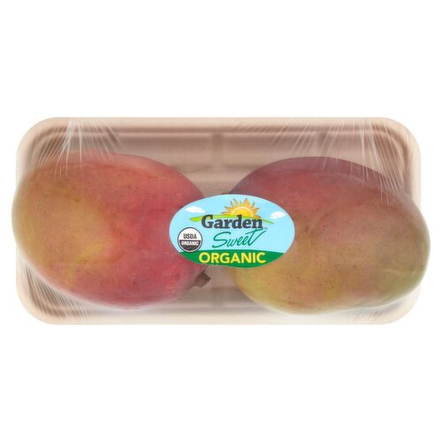Garden Sweet Organic Mangoes, 2 count, 16 oz