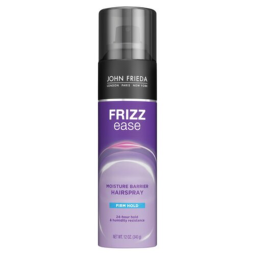 John Frieda Frizz Ease Firm Hold Moisture Barrier Hairspray, 12 oz