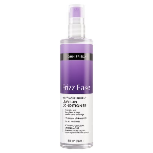 John Frieda Frizz Ease Daily Nourishment Leave-in Conditioner, 8 fl oz