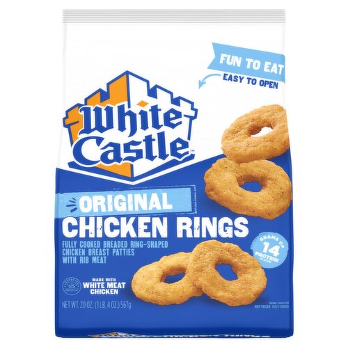 White Castle Original Chicken Rings, 20 oz