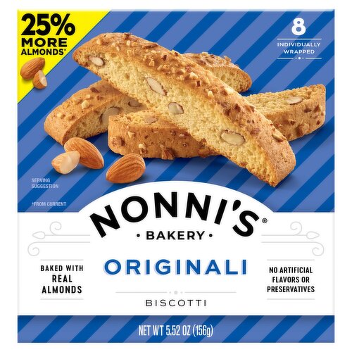 Nonni's Originali Biscotti, 8 count, 5.52 oz