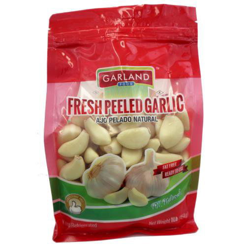 Garland Food Fresh Peeled Garlic, 1 lb