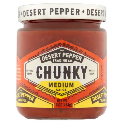 The Desert Pepper Trading Co. Chunky Medium Salsa, 16 oz