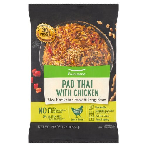 Pulmuone Pad Thai with Chicken, 19.5 oz