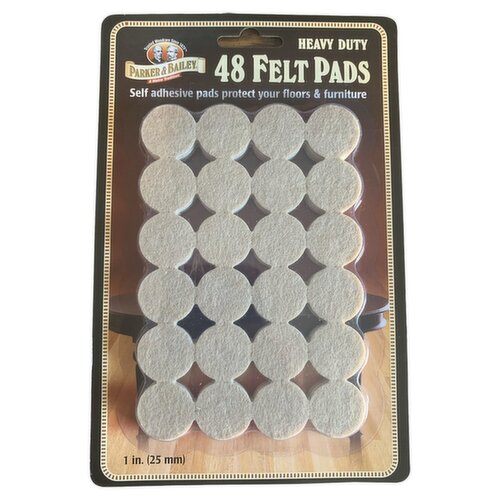 Parker & Bailey Heavy Duty Felt Pads, 48 count