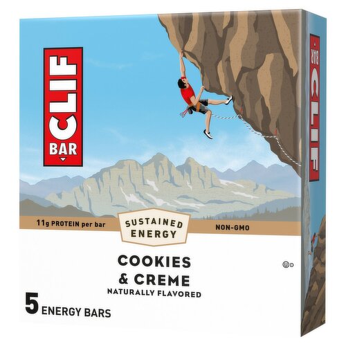 CLIF BAR Cookies & Creme Energy Protein Bars