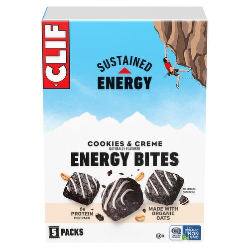 CLIF BAR Energy Bites Cookies & Creme