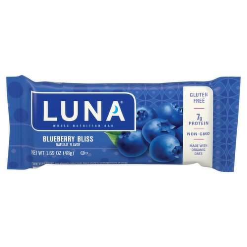 Luna Blueberry Bliss Whole Nutrition Bar, 1.69 oz