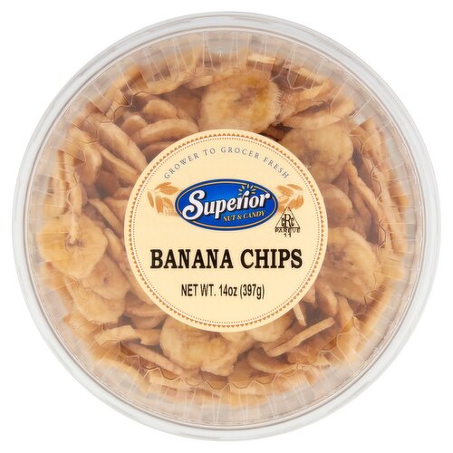 Superior Nut & Candy Banana Chips, 14 oz