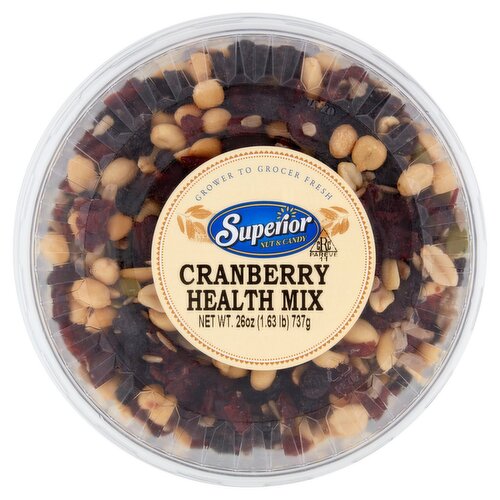 Superior Nut & Candy Cranberry Health Mix, 26 oz