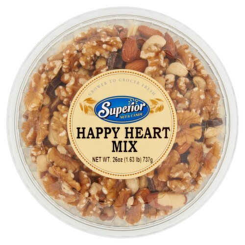 Superior Nut & Candy Happy Heart Mix, 26 oz