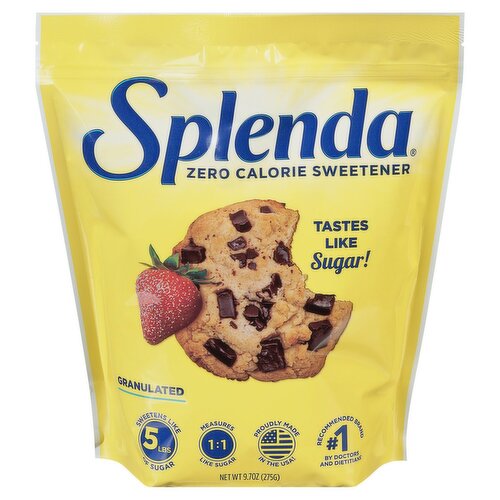 Splenda Granulated Zero Calorie Sweetener, 9.7 oz