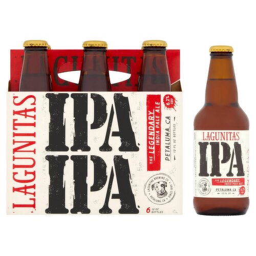 Lagunitas IPA, 12 fl oz, 6 count