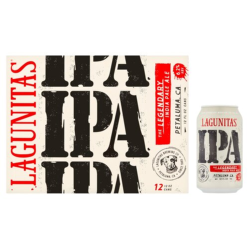 Lagunitas India Pale Ale, 12 count, 12 fl oz