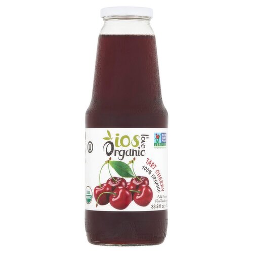 IOS Love Organic 100% Organic Tart Cherry Juice, 33.8 fl oz