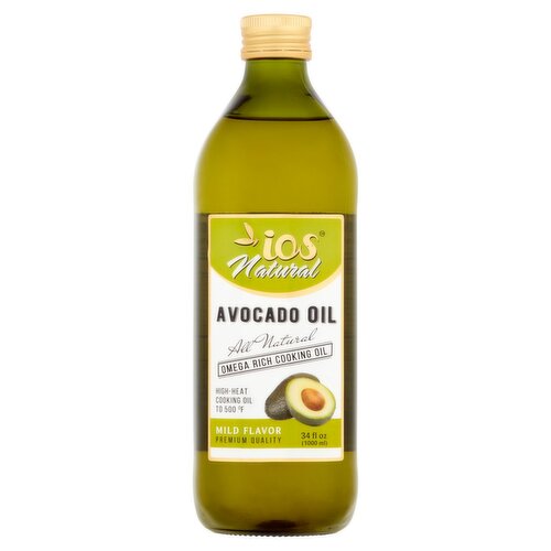 IOS Natural Mild Flavor Avocado Oil, 34 fl oz