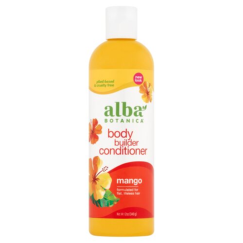 Alba Botanica Mango Body Builder Conditioner, 12 oz