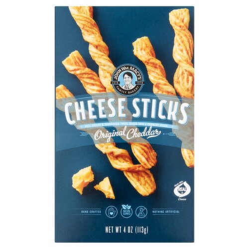 John Wm. Macy's Original Cheddar Cheese Sticks, 4 oz