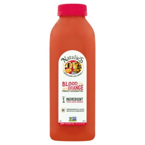 Natalie's Blood Orange Gourmet Pasteurized Juice, 16 fl oz