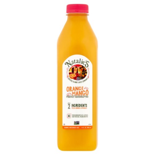 Natalie Orange Mango Gourmet Pasteurized Juice, 32 fl oz