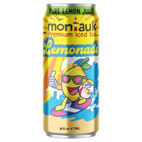 Montauk Lemonade Premium Iced Tea, 16 oz