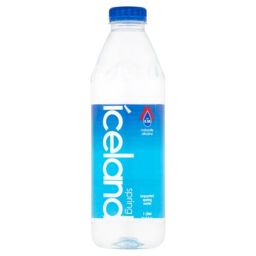 Iceland Spring Imported Spring Water, 33.8 fl oz