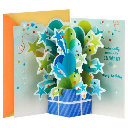 Hallmark Paper Wonder Pop Up Birthday Card (Someone to Celebrate)