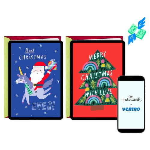 Hallmark + Venmo Christmas Cards