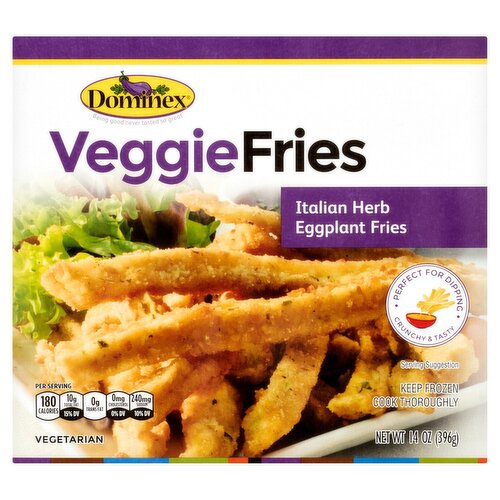 Dominex Veggie Fries Italian Herb Eggplant Fries, 14 oz