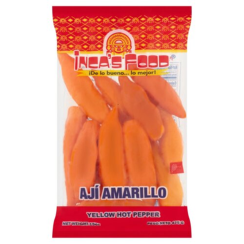 Inca's Food Yellow Hot Pepper, 15 oz