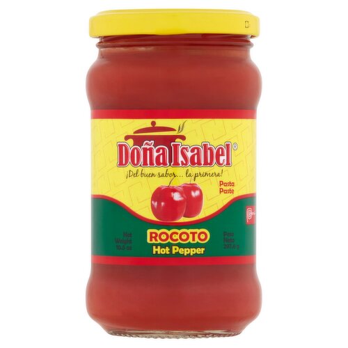 Doña Isabel Rocoto Hot Pepper Pasta Paste, 10.5 oz